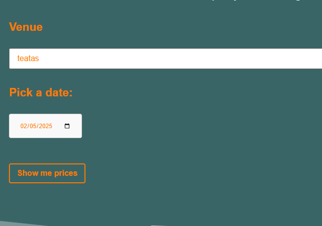 Price Calculation Example